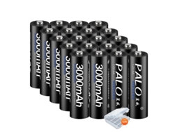 Baterias Recarregáveis Aa, 100 Originais, Tecnologia Ni Mh,20pcs Aa Battery Oem