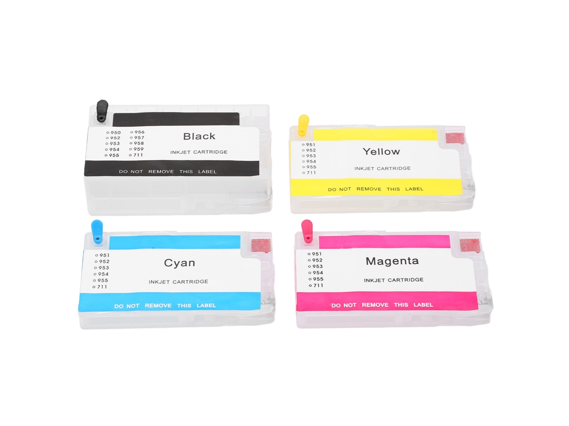 Set De 4 Cartuchos De Tinta Pigmento De Alta Capacidad