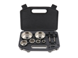 Kit de 6 Serras Copo com Revestimento de Liga para Azulejos, Diâmetros Dos Furos 22 73 Mm, Portátil, Também para Cortar Concreto. X001