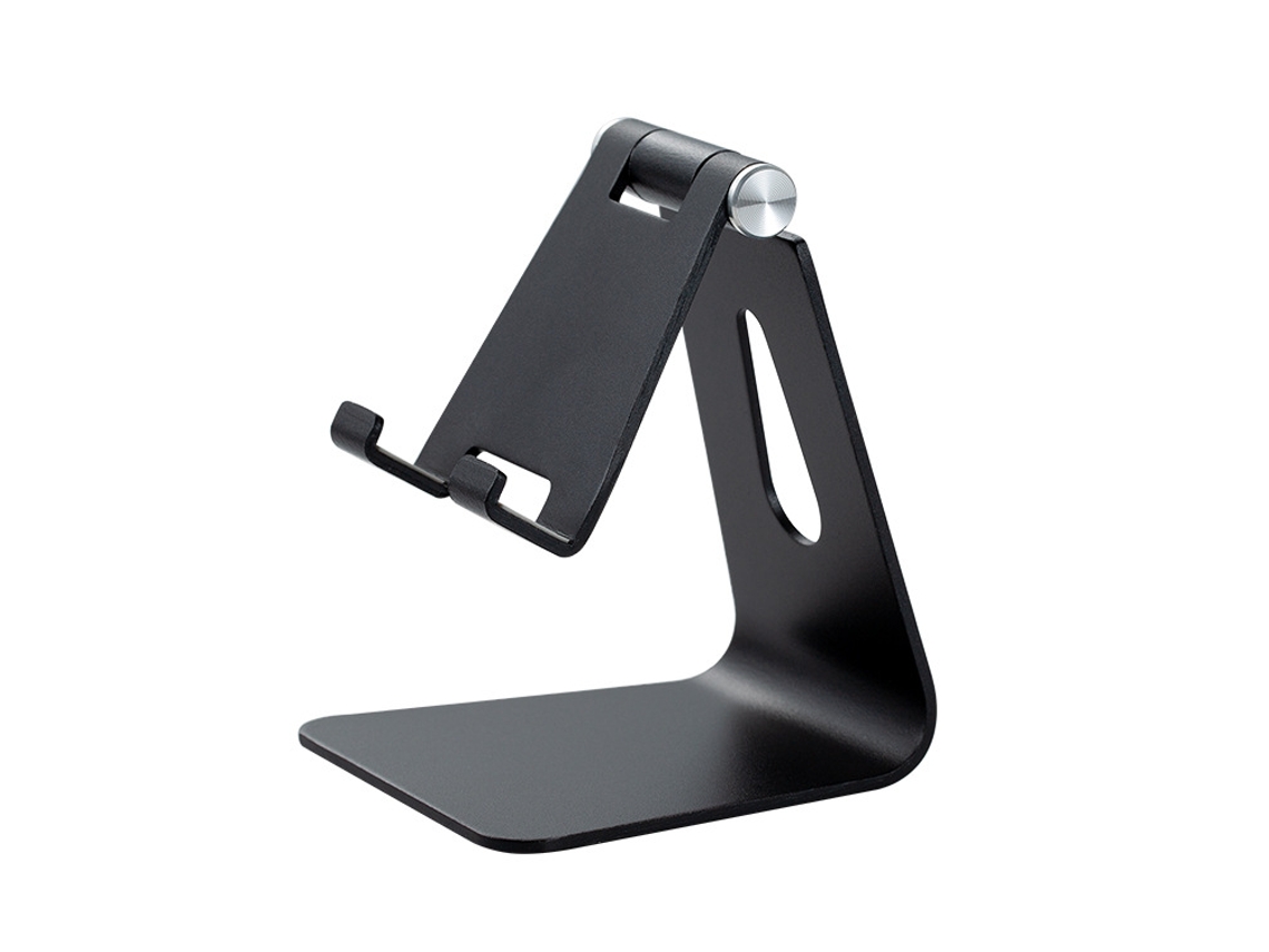 Suporte Ajustável Para Celular, Simples, Preto.