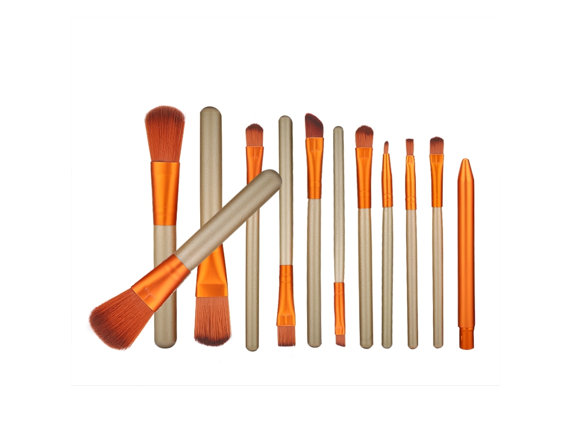 Kit De Pincéis Multifuncional Para Base E Sombras De Olhos