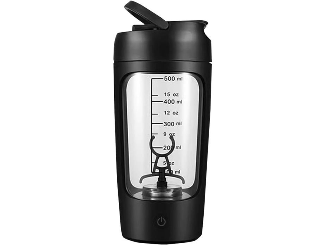 Lurelia Liquidificador Portátil Recarregável Usb, 620ml, Para Smoothies, Preto
