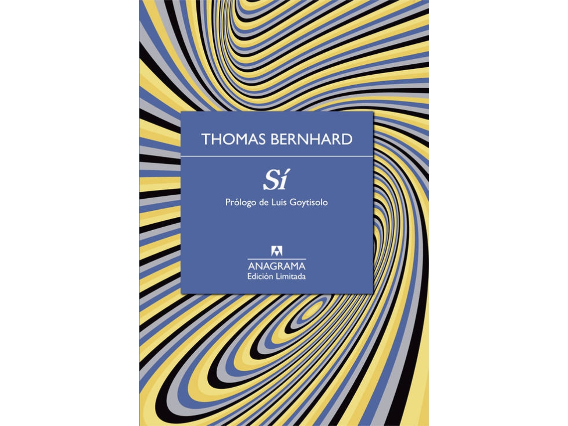 Livro Sí de Thomas Bernhard (Espanhol - Capa Dura)