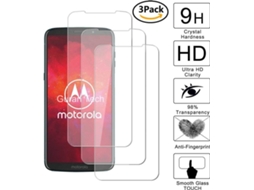 3x Película Vidro Temperado Motorola Moto Z3 Play HONGWE.