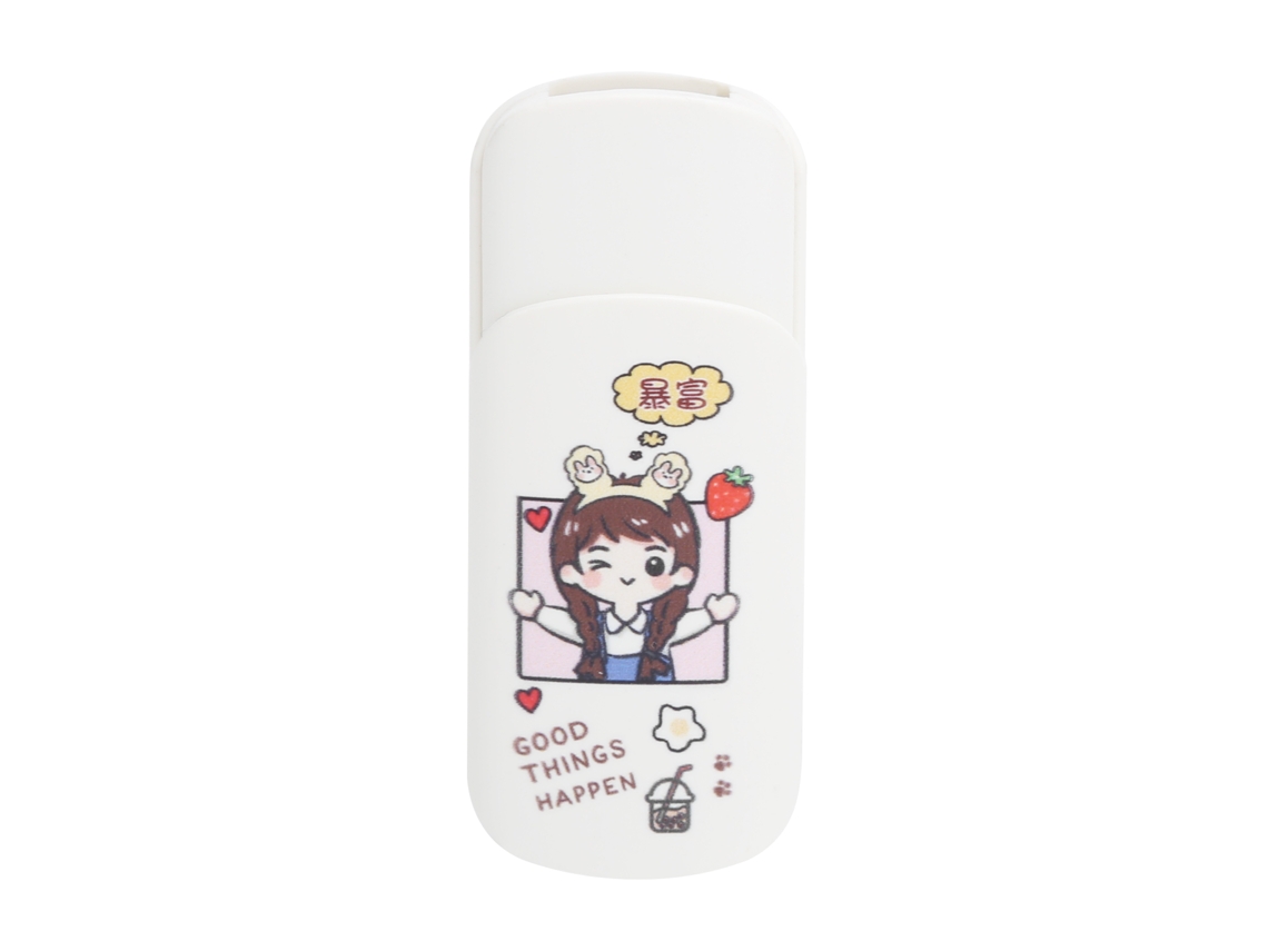 Pen Drive LAXISCREED 64gb com Capa Deslizante e Menina