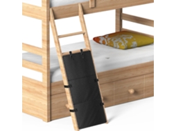 Capa Protetora Para Escada De Cama De Casal, Tapete Antiderrapante Para Escada De Cama De Casal Para Evitar Que Crianças Subam (preto)