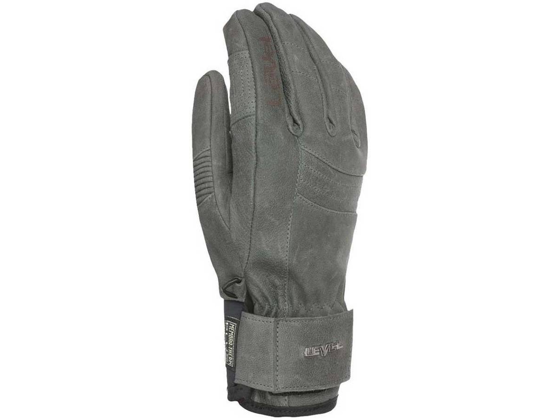 Luvas para Homem LEVEL Rexford Cinzento para Esqui (M-L)