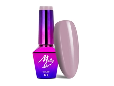 Professional Hybrid Gel Nail Polish In Rich Lilac, 10ml Mollylac
