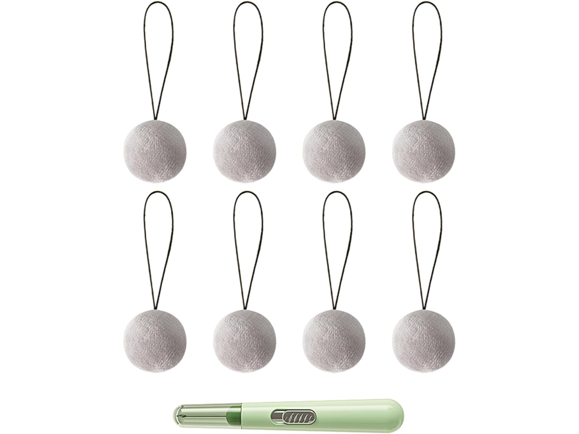 Conjunto De 9 Prendedores Edredom Em Formato Cogumelo E Clipes Veludo Antiderrapantes Dupla Face