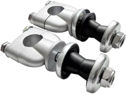 Adaptador de Elevação Guidão Motocicleta Alumínio 7/8" 22mm Preto Abraçadeiras Universais 22 Mm Melhora