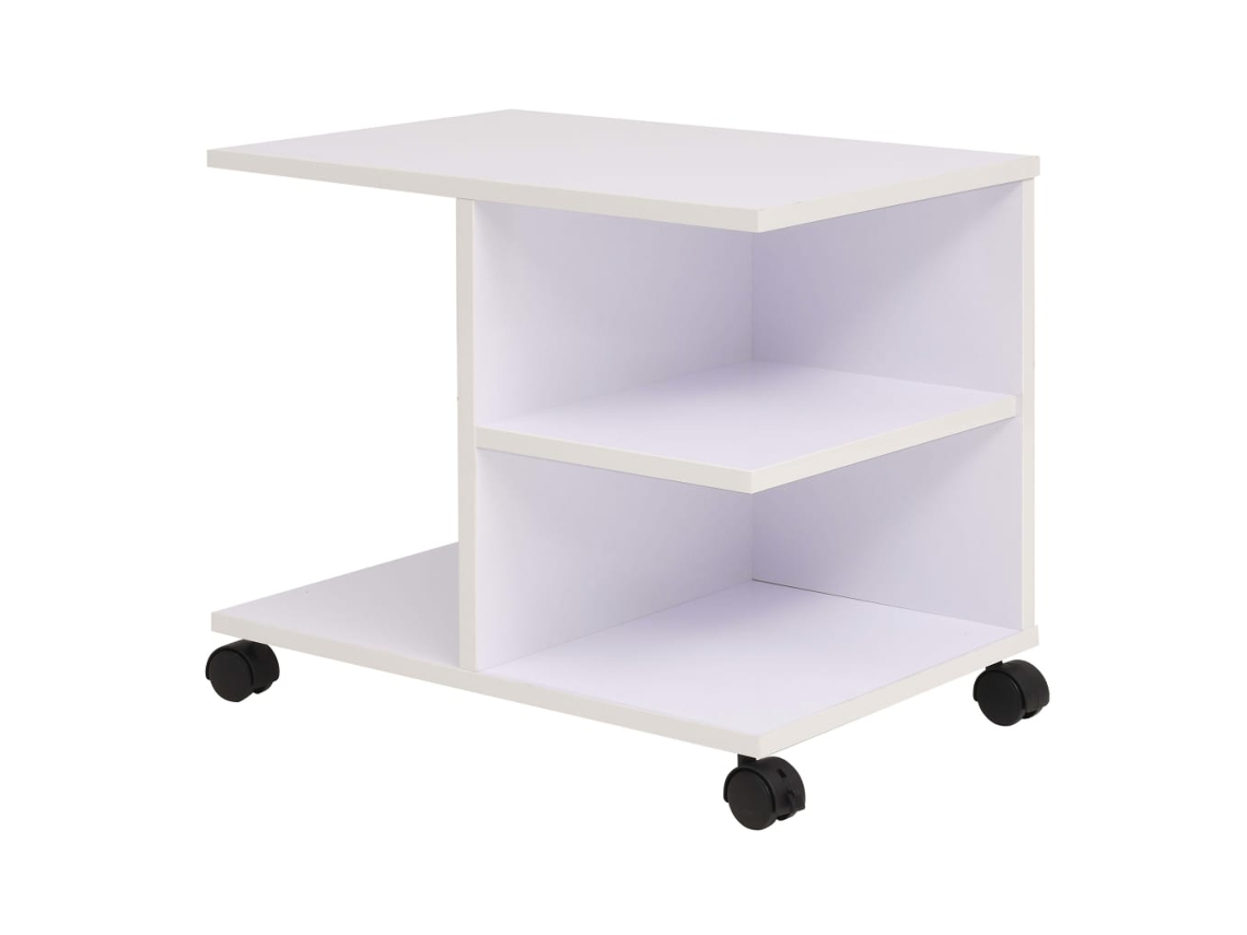 Rolling Shelf, Rolling Shelves Vidaxl Branco Madeira Processada (n/a)