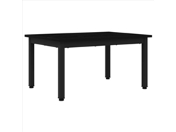 Mesa de Centro Carvalho Preto 70 X 50 X 36 Cm MAISON EXCLUSIVE