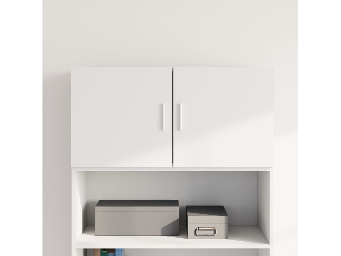 Vidaxl Armário De Parede 80x42,5x40 Cm Derivados De Madeira Branco