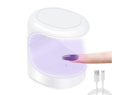 Mini lâmpada UV de 16 W para unhas com luz LED, ideal para iniciantes LY EBIKE