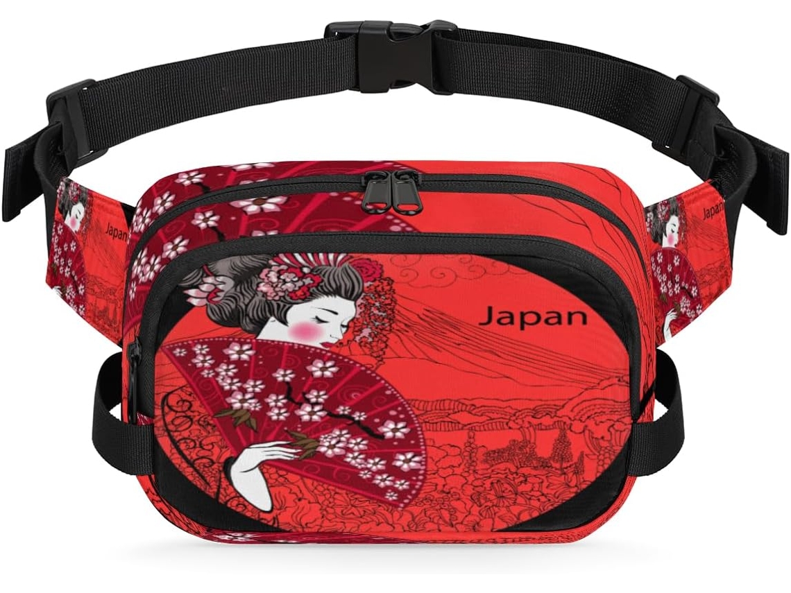Pochete Japonesa para Mulheres 22 8 X 6 3 X 15 5 Cm Design Diy Pa Impermeável de Alta Qualidade
