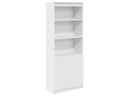 Vidaxl Armário Alto 70x35x180 Cm Derivados De Madeira Branco
