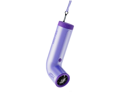 Miniventilador Portátil Recarregável Por Usb Com 199 Velocidades. Várias Configurações De Velocidade Para Resfriamento Personalizá Slowmoose Mdug