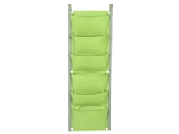 Sacolas Verticais De Plantio Com 6 Bolsos Jardim Exterior