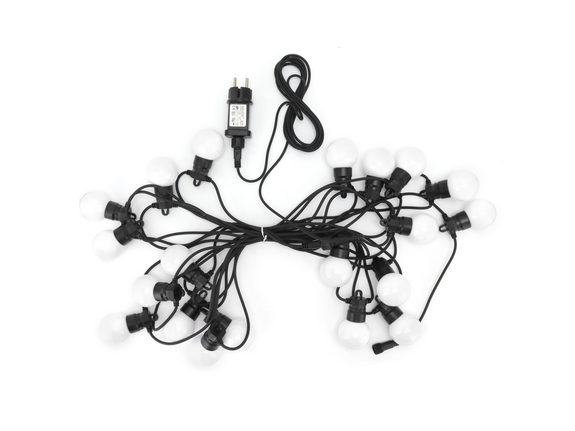 Luz de Cadeia Led G50 10m 20led Ip65 Decorativa Externa