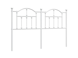 Headboard, Headboards Vidaxl Branco Aço (135 Cm)