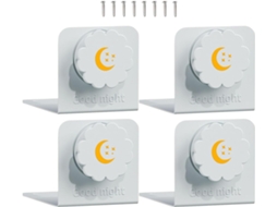 Prendedores De Lençol, Travas Laterais Para Lençol, Em Formato De L, Seguros Para