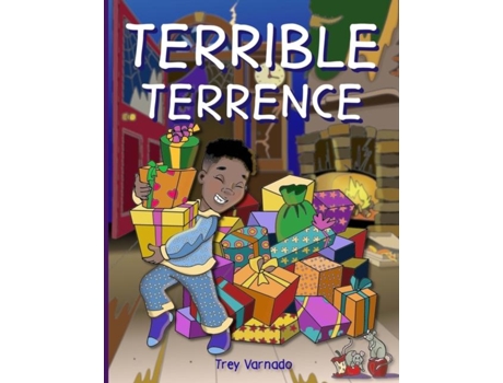 Livro Terrible Terrences Christmas Adventure! De Trey Varnado (inglês)