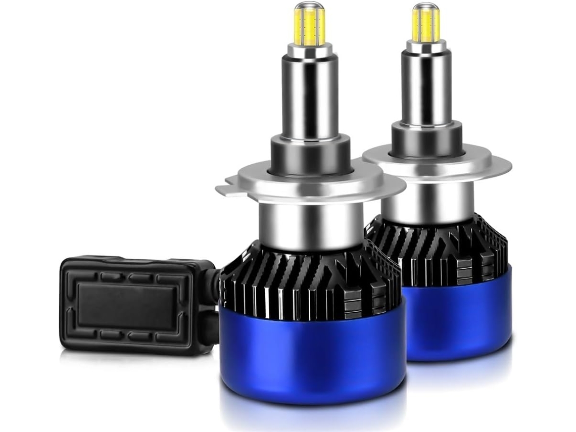 Farol Led De Alta Potência 360° H4 1000w 120000lm H7 H11 9005 9006 9012-canbus 6500k Neblina 9-48v 2 Peças 9012