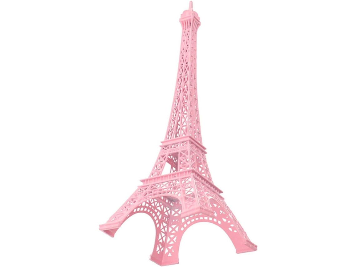 Decoração De Mesa Em Metal, Réplica Da Torre Eiffel Em Liga Metálica De 25 Cm.