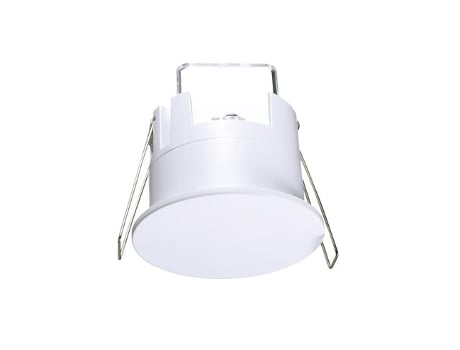 Detector De Movimento Embutido James Ajustável Para Teto Com Alcance De Até 3m, Cor Branca Gsc