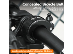 Campainha para Bicicleta, Som Nítido, em Alumínio, para Guidão AQUAFORGE