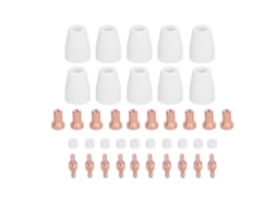 40 Piezas Kit De Consumibles Para Soplete De Corte Plasmático Piezas Para Pt31/lg40/cut40