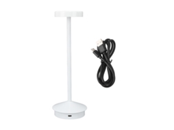 2026 lâmpada de Mesa Led Recarregável 2000mah Sem Fio com Bateria, 3 Modos Ajustáveis, Luz de Escritório Usb C Portátil de Metal