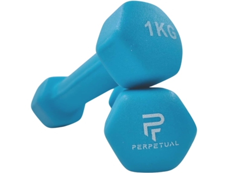 Halteres Disponíveis em 0,5Kg / 1Kg / 1,5Kg / 2Kg / 3Kg / 4Kg / 5Kg 2 Unidades e Conjuntos 6/12/16 / 30Kg PERPETUAL