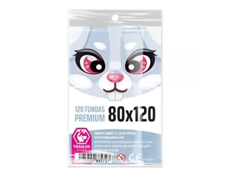 Capas De Coelho Premium 80x120 120 U. Tranjis Games Fundas