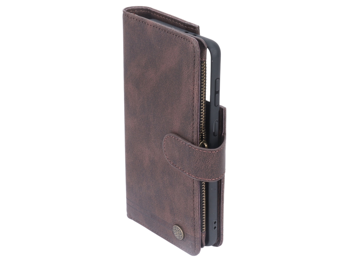 Capa Carteira Samsung Galaxy S21 Plus Marrom LAXISCREED