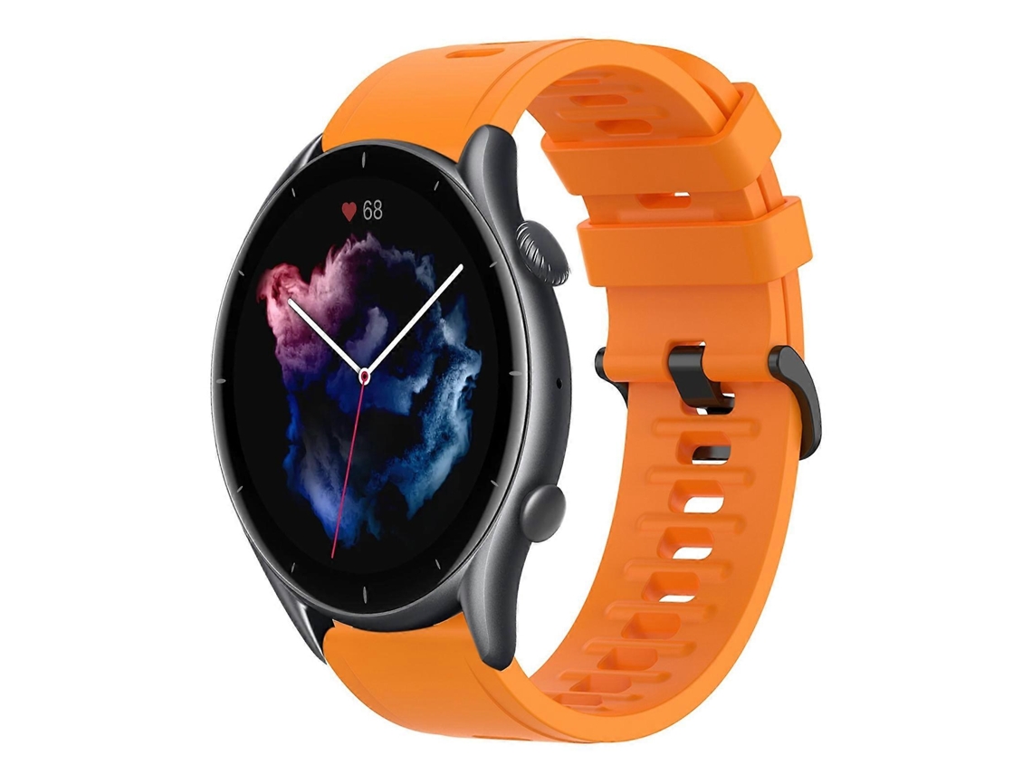Pulseira De Silicone Macio De Cor Sólida De 20 Mm Para Amazfit Gts 3