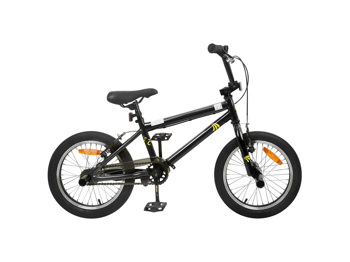 Vidaxl Bmx 20 Polegadas Para Maiores De 9 Anos Preto