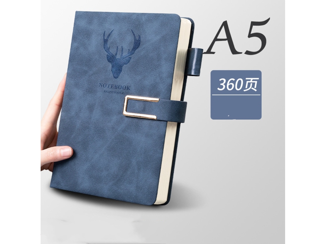 Caderno A5 Azul Brilvibera