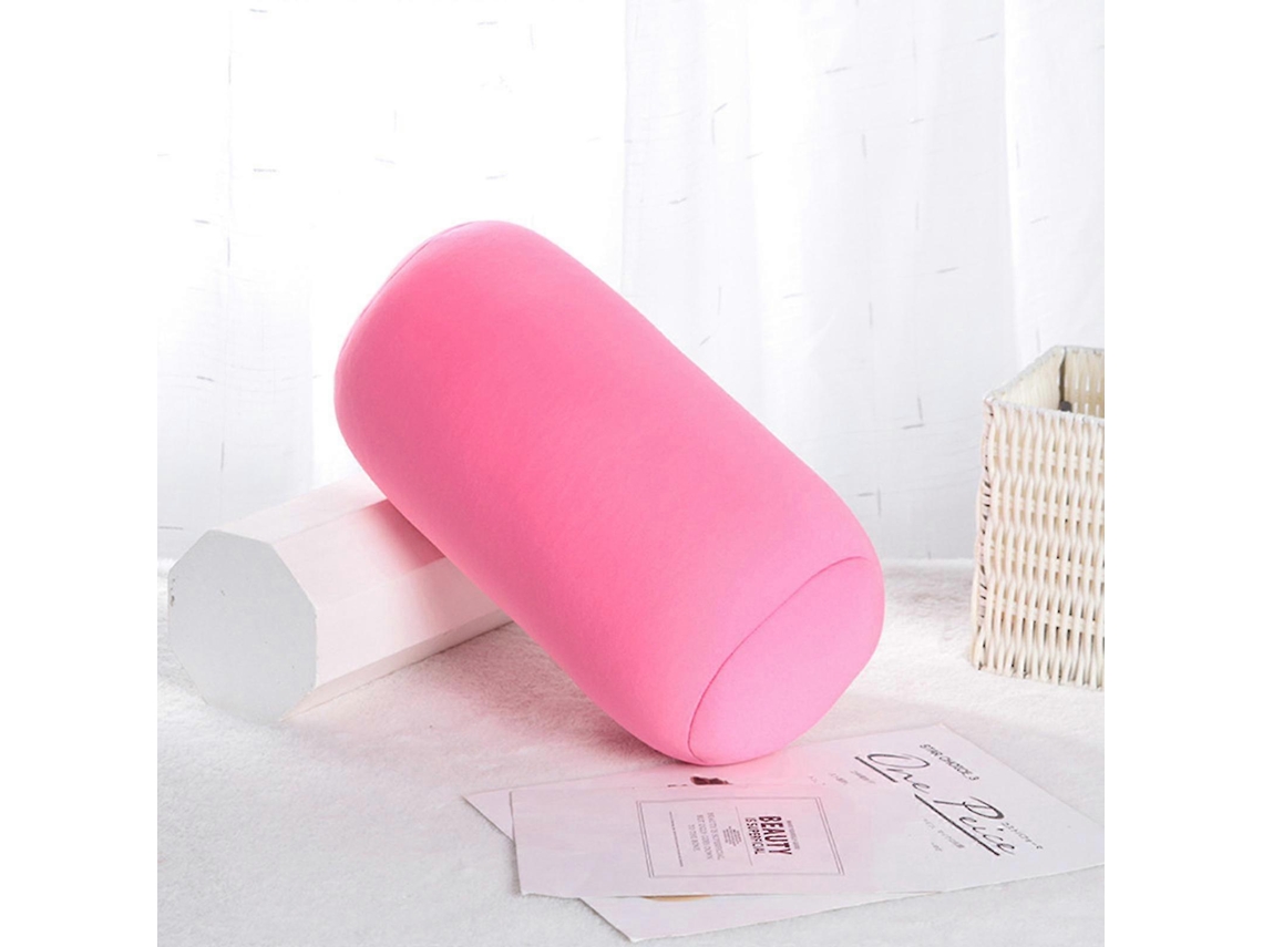 Travesseiro Cervical Cilíndrico de Espuma Viscoelástica, Travesseiro Redondo para o Pescoço AQUAFORGE