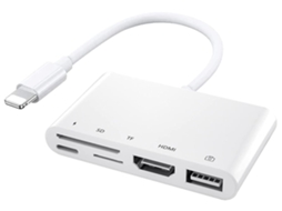Adaptador Hdmi De Iluminação Hdmi1211-y6 Branco*