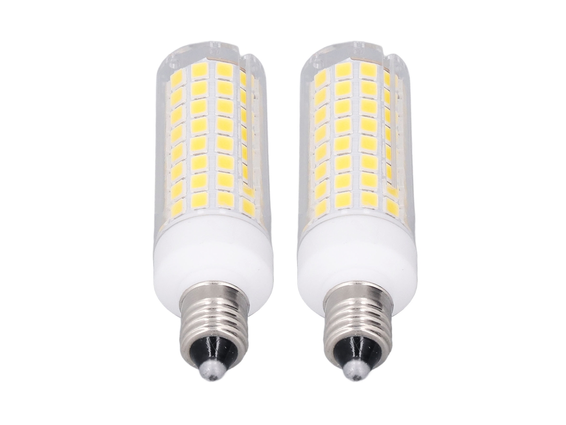 2026 2 Unidades de Lâmpada Led Milho com 102 Leds 10w Regulável Luz Natural Lâmpada E11 para Iluminação Residencial Ca 100 120v