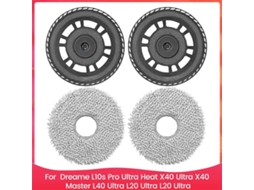 Acessório de Esfregão para Dreame L10s Pro Ultra Heat, X40 Ultra, X40 Master, L40 Ultra, L20 Ultra, L20 Ultra V BRILVIBERA