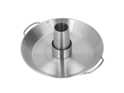Suporte Para Grelhar Frango Com Lata Reutilizável Inox Aço Cerveja