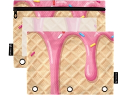 Duráveis Mochilas De Poliéster Com Zíper, Ideais Escola E Escritório