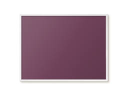 Magnetic Glass Board Violet For The Hall Espelharte (80x60 Cm)