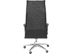 Cadeira de Escritório Executiva PYC Sahuco XL Preto com rodas anti-risco (Braços Reguláveis - Malha) — Braços Ajustáveis