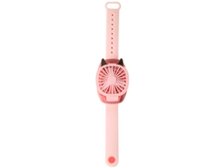 Ventilador Pessoal EIFSON com pulseira, 3 velocidades, recarregável rosa EIFSON