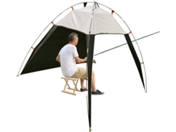 Toldo Tipo Vela Toldo Portátil, Resistente A Rasgos E À Prova Dágua Tenda Leve, Impermeável E P Gokoco