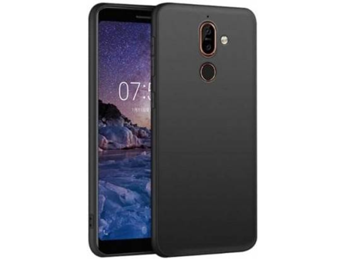 Capa Nokia 7 Plus Matte Preto