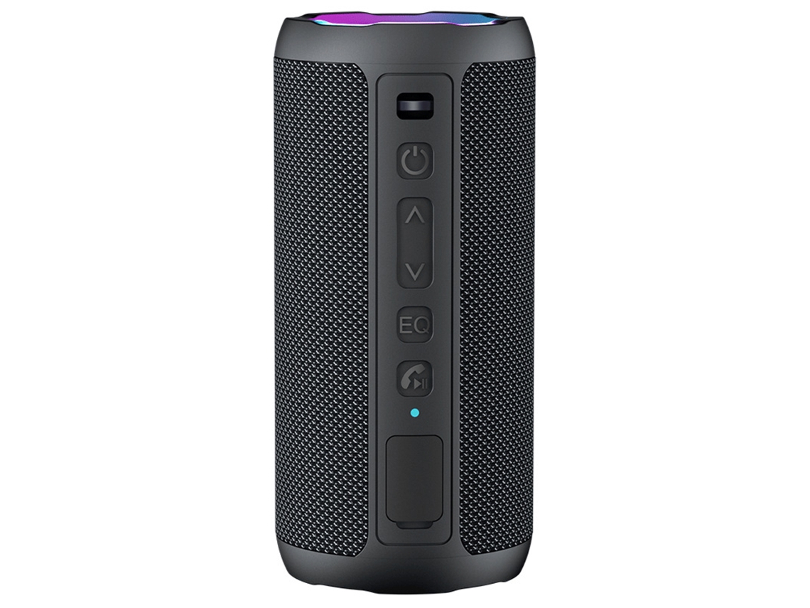 Bluetooth Hoparlör Su Geçirmez Taşınabilir Işık Ile Çift Bas Sürücülü UISAVE